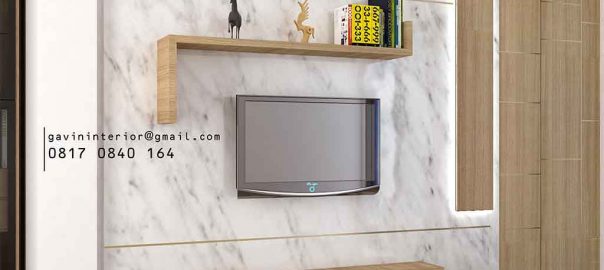 Desain Backdrop TV Mewah & Modern Terbaru