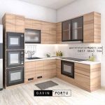 Jual Kitchen Cabinets HPL Motif kayu Id4842PT